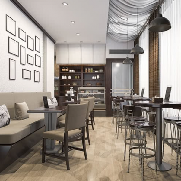 Cafe dengan desain country yang ramah dan hangat